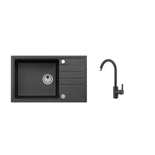 Alveus Set Intermezzo 130 + baterie Tonia set drezu a batérie intermezzo 130 + tonia / 91 čierna SETA027