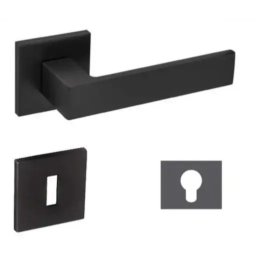 Kľučka Naturel Hit čierna matná WB kľúč HITHRBSWB