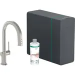 Hansgrohe Aqittura drezová batéria bez výpuste nerez 76836800