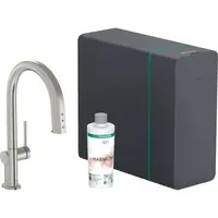 Hansgrohe Aqittura drezová batéria bez výpuste nerez 76836800
