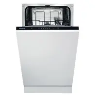 Vstavaná umývačka riadu Gorenje 45 cm s integrovaným ovládaním GV520E15