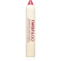 puroBIO Cosmetics Twist&Go vyživující rtěnka v tužce odstín Indian Pink 2.9 g