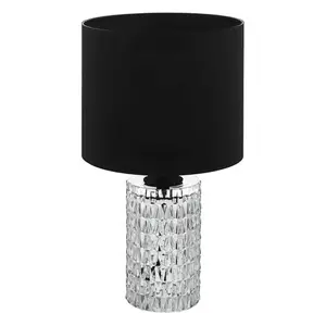 Stolová lampa Eglo SAPUARA čierna 39979