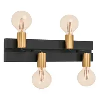 Nástenné svietidlo Eglo MACCHIONE mosadz 900509