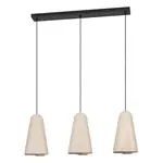 Závesné osvetlenie Eglo TOLLERIC čierna 390364