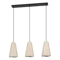 Závesné osvetlenie Eglo TOLLERIC čierna 390364