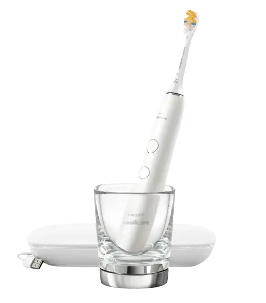 PHILIPS SONICARE Sonická zubná kefka 9000 DiamondClean HX9911/19 biela