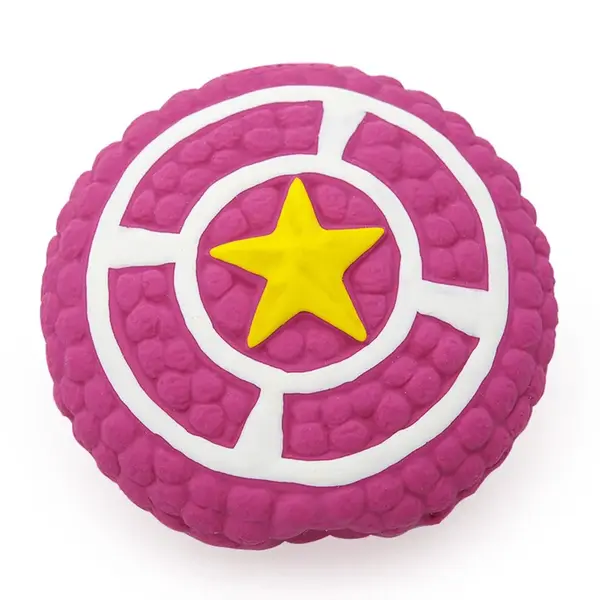 Reedog star, latexová pískacia hračka - M