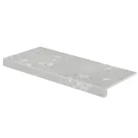 Schodová Tvarovka Rako Castone cement 40x80 cm mat DCF84856.1