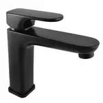 RAV SLEZÁK Yukon umývadlová batéria bez výpuste čierna matná YU128.5CMAT