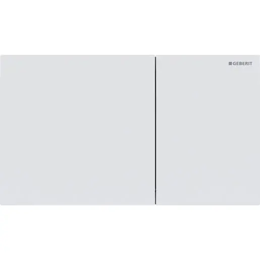 Geberit Sigma70 ovládacie tlačidlo oceľ biela matná 115.622.JT.1
