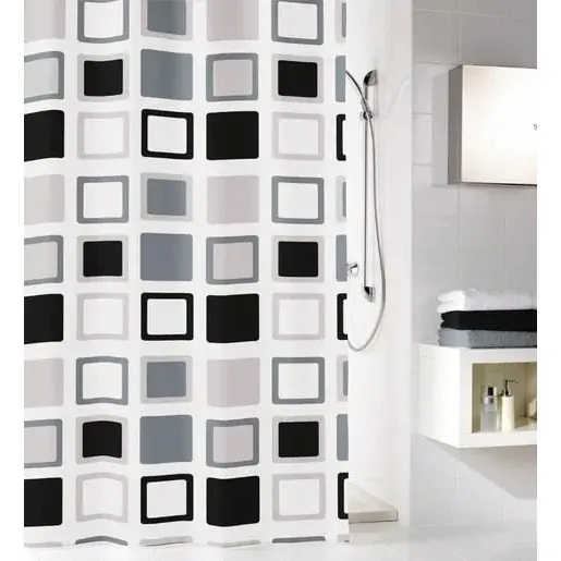 Sprchový záves Kleine Wolke Clipper 120x200cm antracitová 5209901238