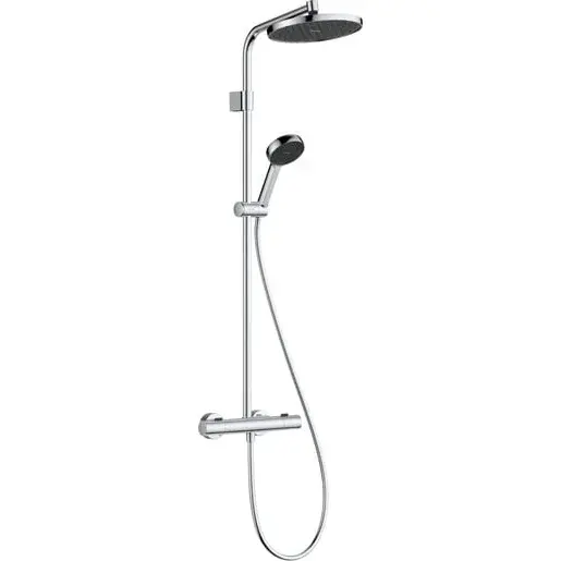 Hansgrohe Activera S sprchový systém s termostatickou batériou chróm 28083000