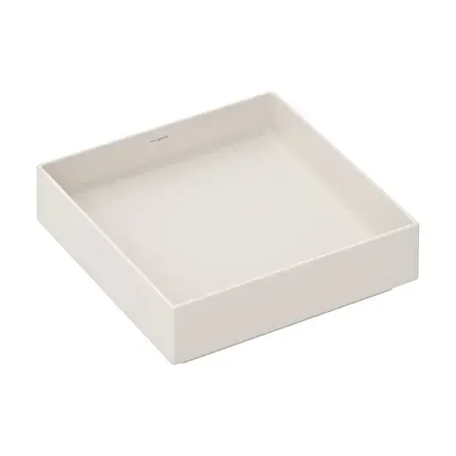 Hansgrohe Xuniva Evo E umývadlo 40x40 cm písková matná béžová mat bez otvoru pre batériu, bez prepadu 60324780