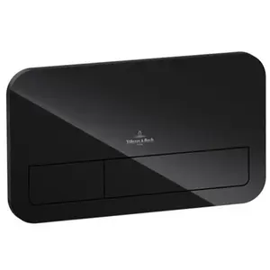 Villeroy & Boch ViConnect installation systems viconnect ovládací tlačítko splachování m200, lesklá černá 922400RB