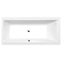 Polysan Cleo obdĺžniková vaňa 160x75x48cm, biela 93611 03611