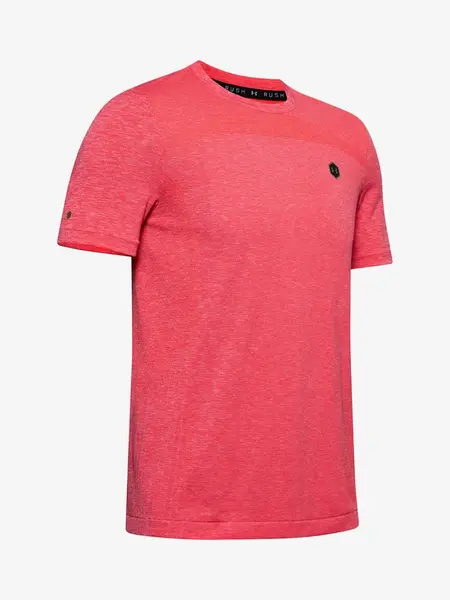 Under Armour Tričko Rush Seamless Fitted SS-RED - Pánské