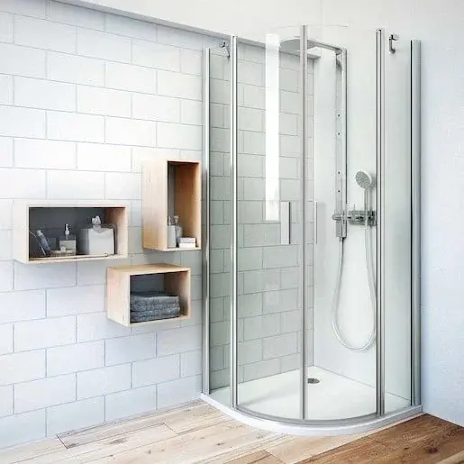 Roth Tower Line sprchový kút štvrťkruh 90x90 cm 723-9000000-00-02