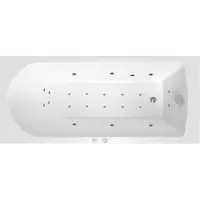 Masážna vaňa SIKO Savero 170x75 cm MEDIUM akrylát pravá SIKOHMMSAV170P