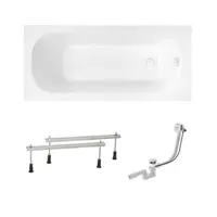 Obdĺžniková vaňa SAT Mika 160x70 cm akrylát ľavá aj pravá SATMIKA1600APN