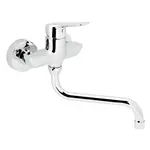 Novaservis Metalia 54 drezová - umývadlová batéria s otočným ramienkom 100 mm chróm 54074/t,0 54074T.0