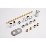 P.M.H. Nova termostatický ventil pre ústredné vykurovanie 6x7 cm chróm NOV-L-C