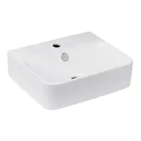 Umývadielko Glacera Bigio 44x36 cm otvor pre batériu uprostred BG4638