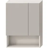 Jika Lyra Plus zrkadlová skrinka 80x60 cm lamino biela h4532410383041 5324.1.038.304.1