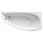 Ravak Avocado asymetrická vaňa 160x75 cm akrylát pravá ch01000000 AV1600P