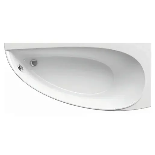 Ravak Avocado asymetrická vaňa 160x75 cm akrylát pravá ch01000000 AV1600P