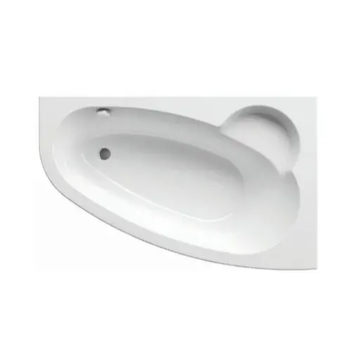 Ravak Asymmetric asymetrická vaňa 160x105 cm akrylát pravá c471000000 ASY1600P