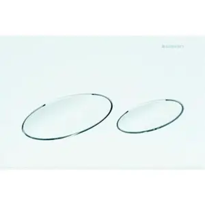 Geberit Kappa20 ovládacie tlačidlo kappa 20 plast alpská biela 115.228.11.1
