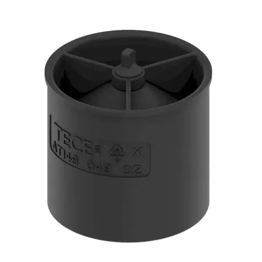 Tece Drainline zápachová uzávera plast černá 660016