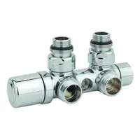 Termostatický ventil P.M.H. kov bílá TWIN