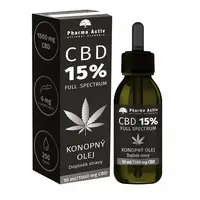 Pharma Activ Konopný olej CBD 15% 1500 mg 10 ml