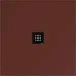 Polysan Flexia sprchová vanička štvorcová 100x100 cm liaty mramor hnedá 71552.71