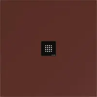 Sprchová vanička štvorcová Polysan Flexia 100x100 cm liaty mramor hnedá 71552.71