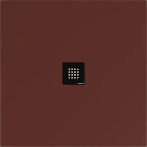 Polysan Flexia sprchová vanička štvorcová 100x100 cm liaty mramor hnedá 71552.71