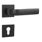 Kľučka Naturel Cynthia HR SQ6 čierna BB(WK) kľúč CYNTHIAHRSQ6BS