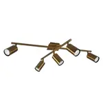 Trio Marley stropné osvetlenie mosadz 612400504 TR612400504