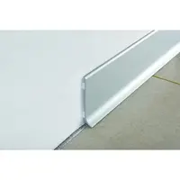 Lišta soklová Progress Profile strieborná mat, hliník, dĺžka 200 cm, výška hrany 60 mm, BTAA60