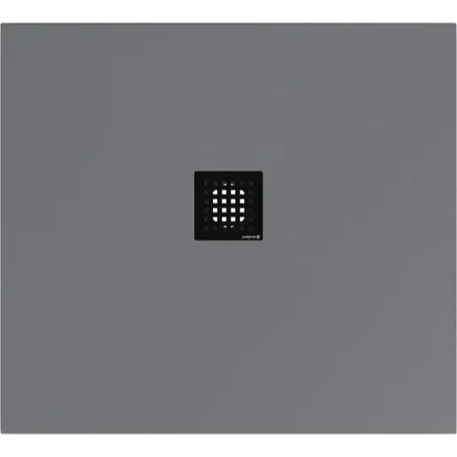 Sprchová vanička obdĺžniková Polysan Flexia 100x90 cm liaty mramor šedá 72925.31