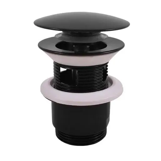 Výpusť k umývadlu 5/4 RAV Slezák čierna matná MD0784CMAT