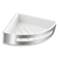 Novaservis Yacore polička biela/chróm 65564.4