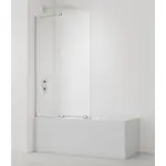 Vanová zástěna SAT Walk-In Xmotion 150x117,5 cm chrom SATWIXMVZ150