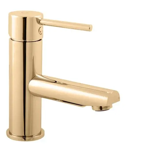 RAV SLEZÁK Seina umývadlová batéria bez výpuste v zlatom prevedení SE928.0Z