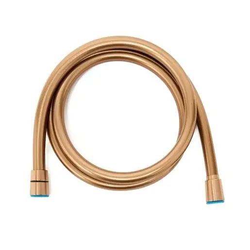 Sprchová hadica SAT Aurum so zámkom proti pretočeniu brúsený rose gold SATBAURHPBRG