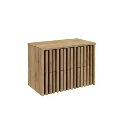 Kúpeľňová skrinka s krycou doskou SAT Delano 80x56x45 cm dub mat DELANO80ZDCDE