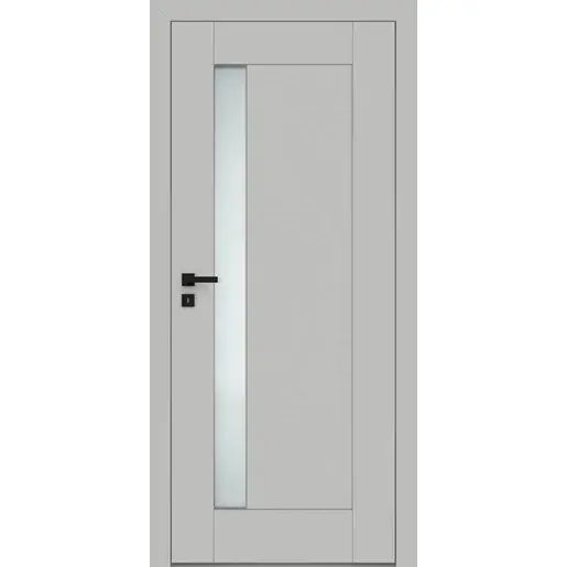 Interiérové dvere Naturel Estra 11 pravé 70 cm sivá matná ESTRA11SM70P