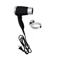 Bemeta Hotelové vybavení hotelový fén s držiakom čierna / chróm 999433088